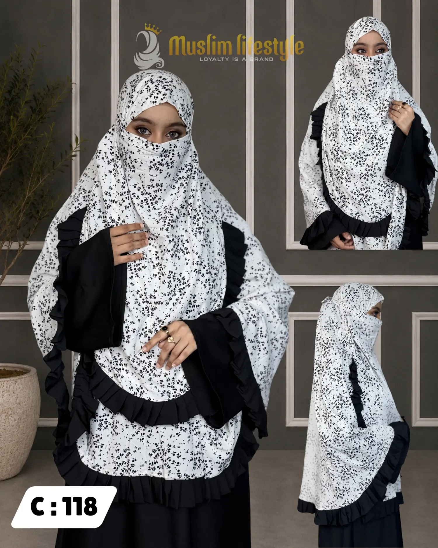 CHERRY BLOOM HIJAB