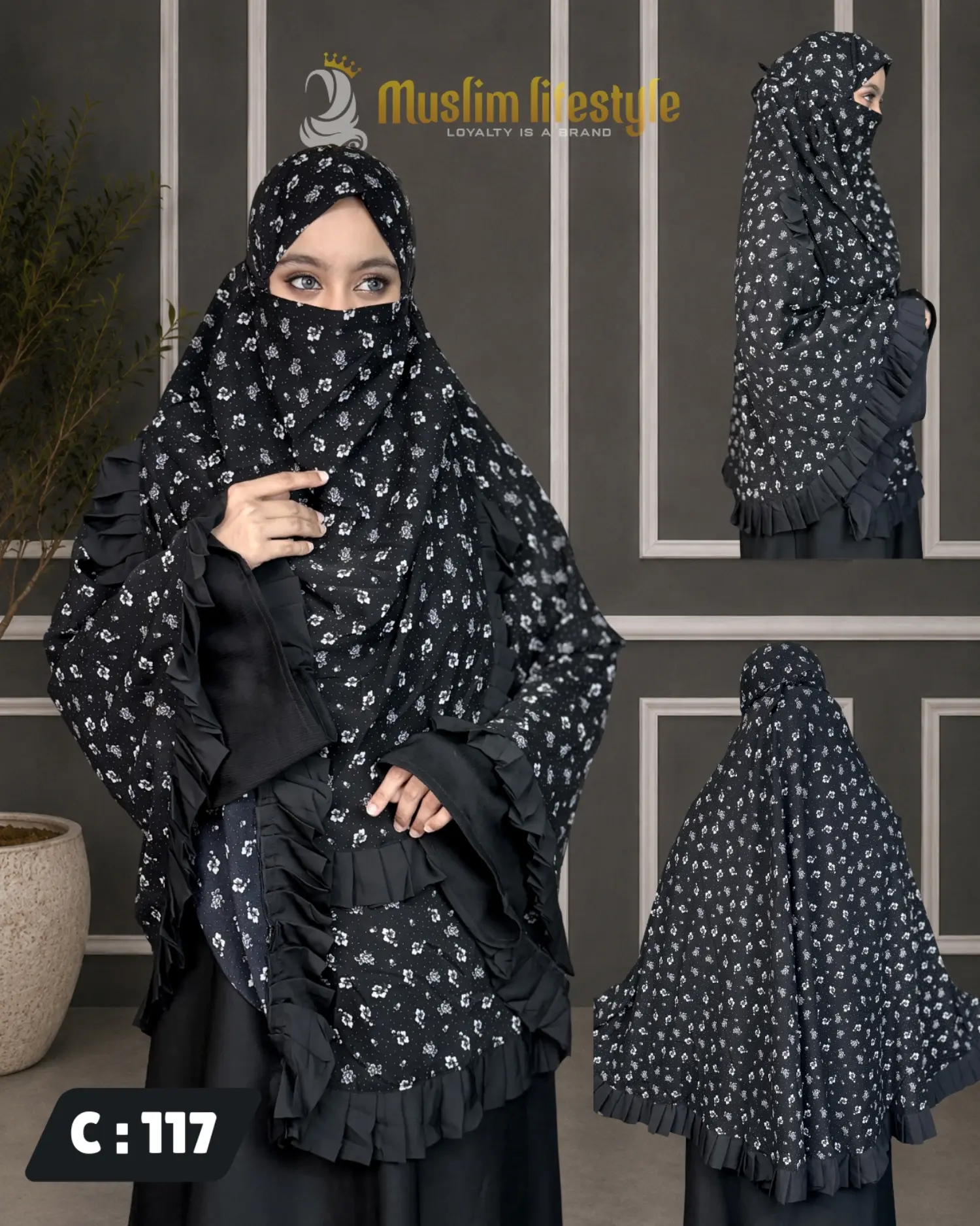 CHERRY BLOOM HIJAB