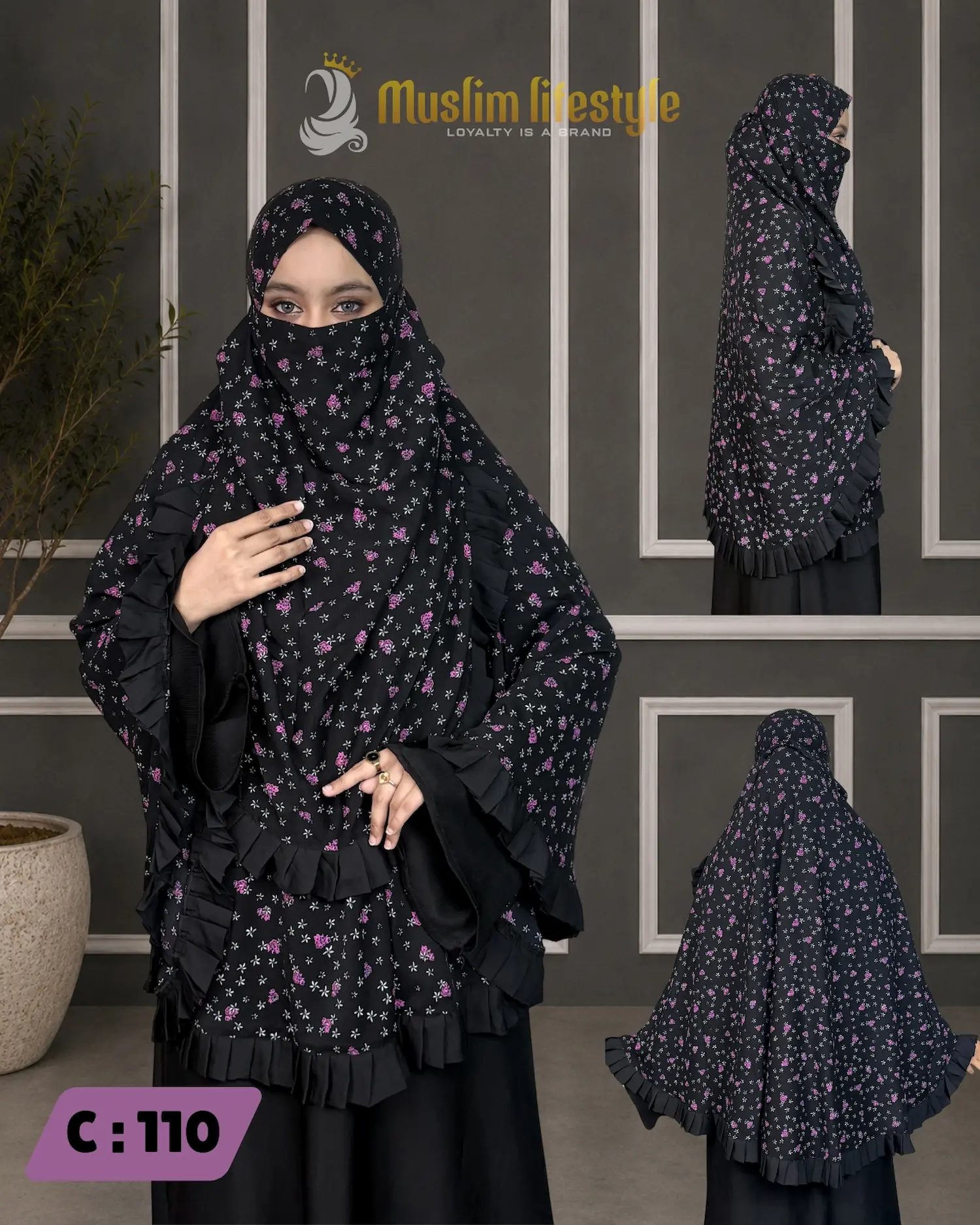 CHERRY BLOOM HIJAB