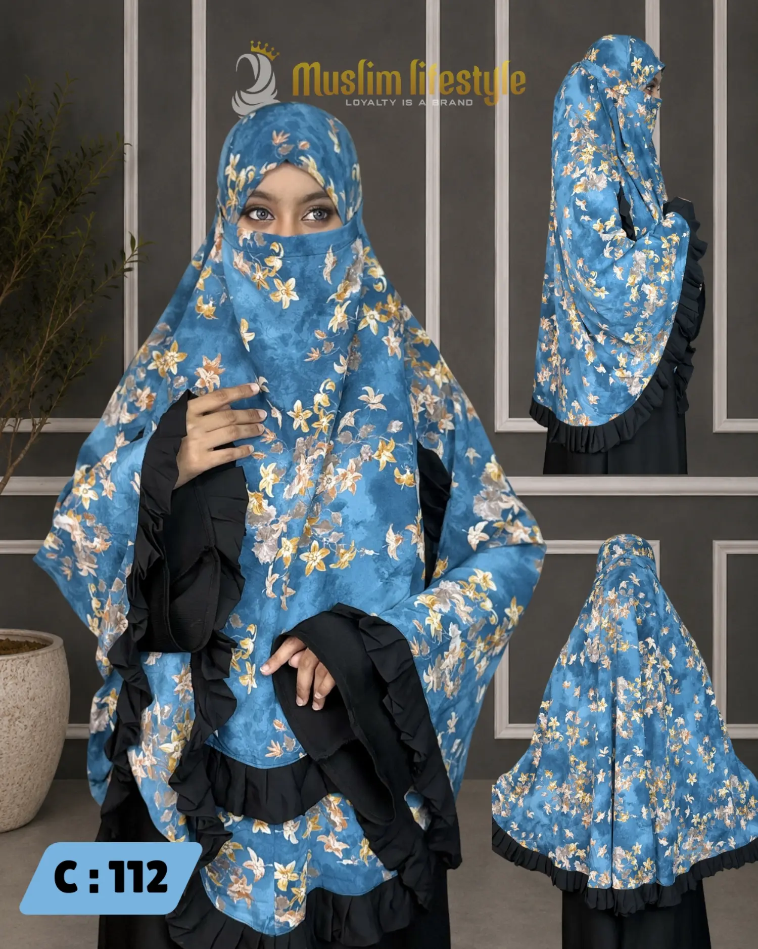 CHERRY BLOOM HIJAB