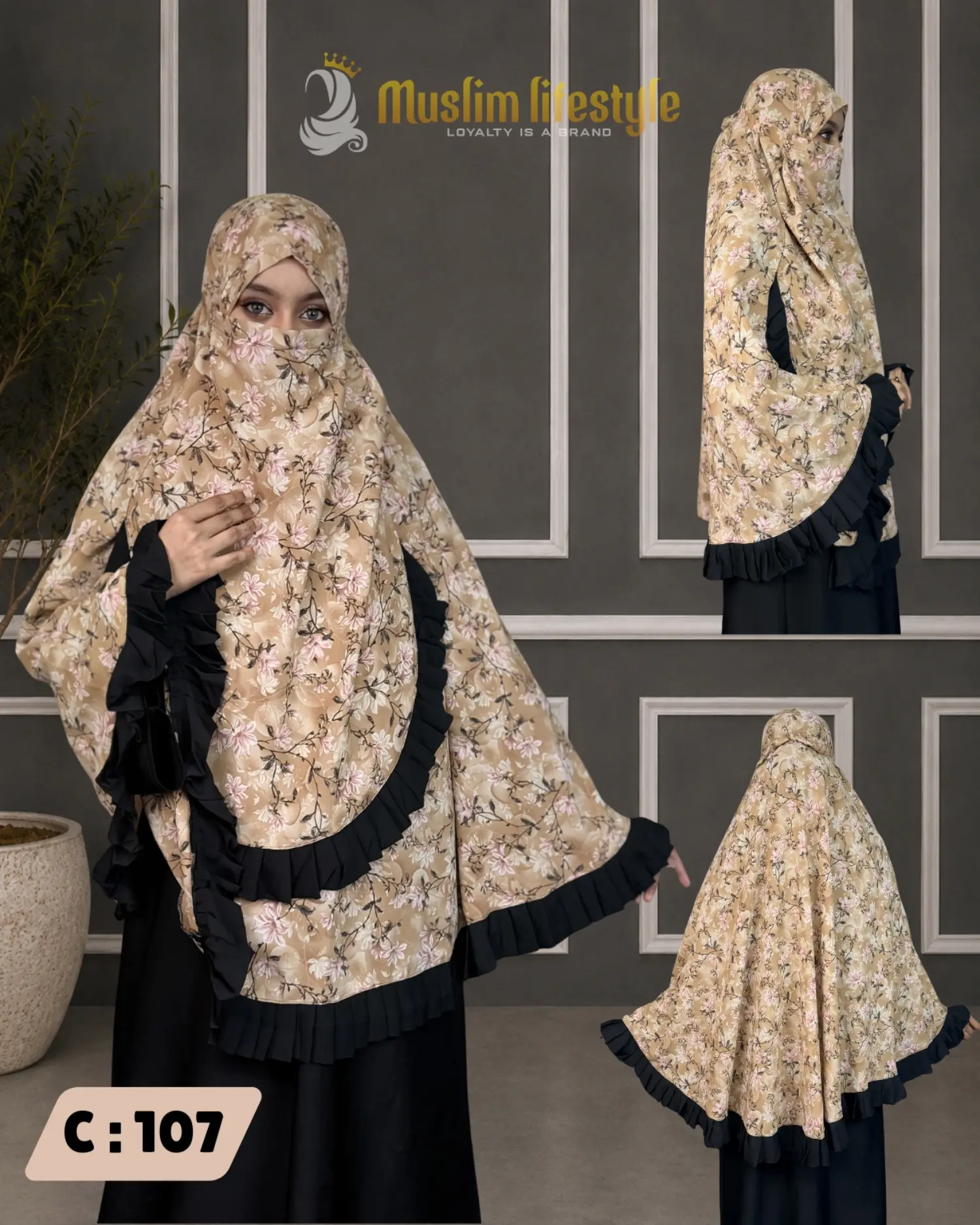CHERRY BLOOM HIJAB
