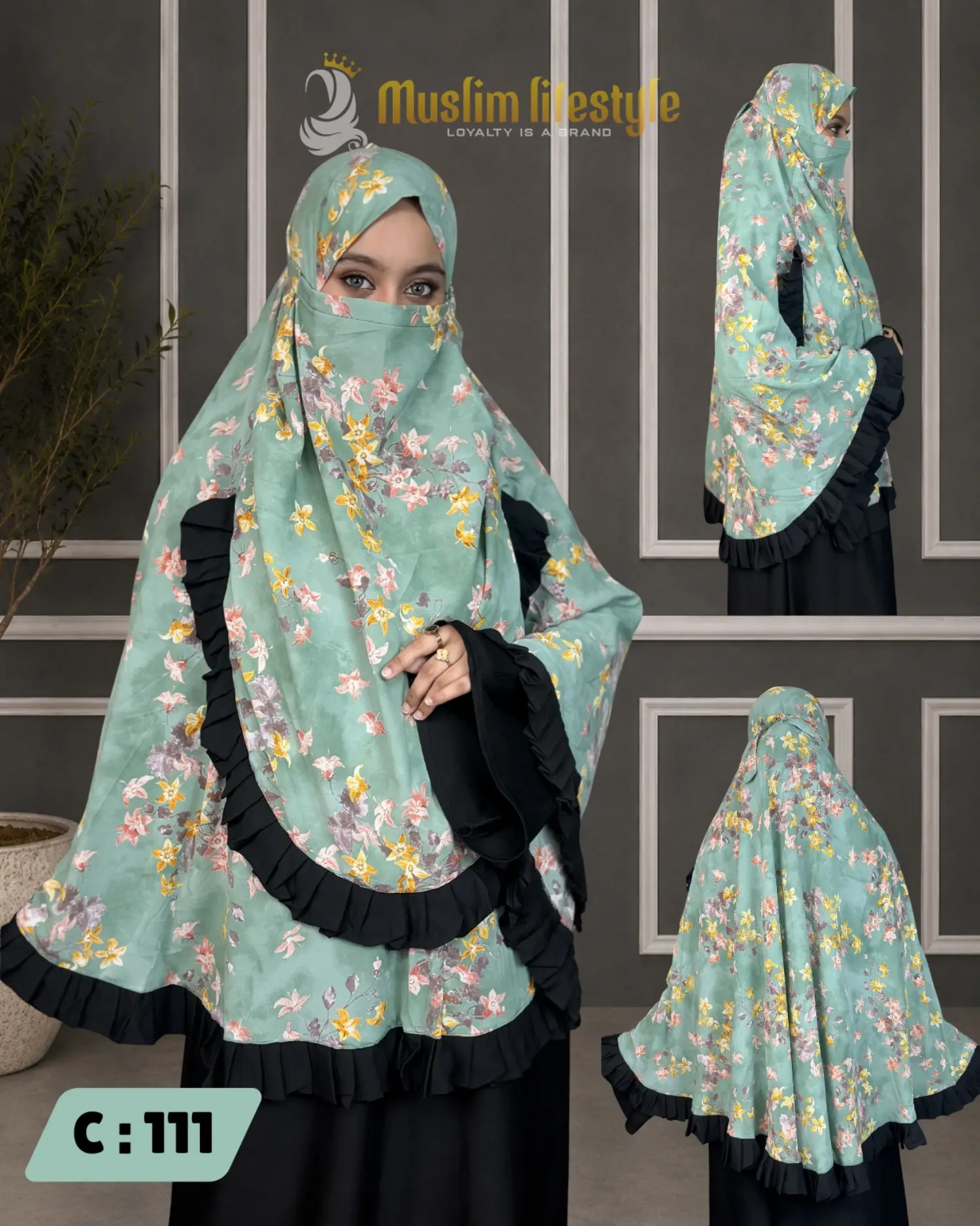 CHERRY BLOOM HIJAB