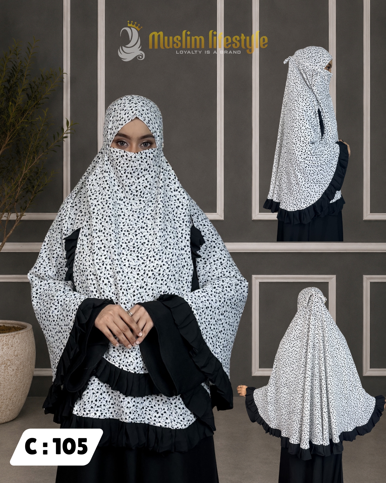 CHERRY BLOOM HIJAB